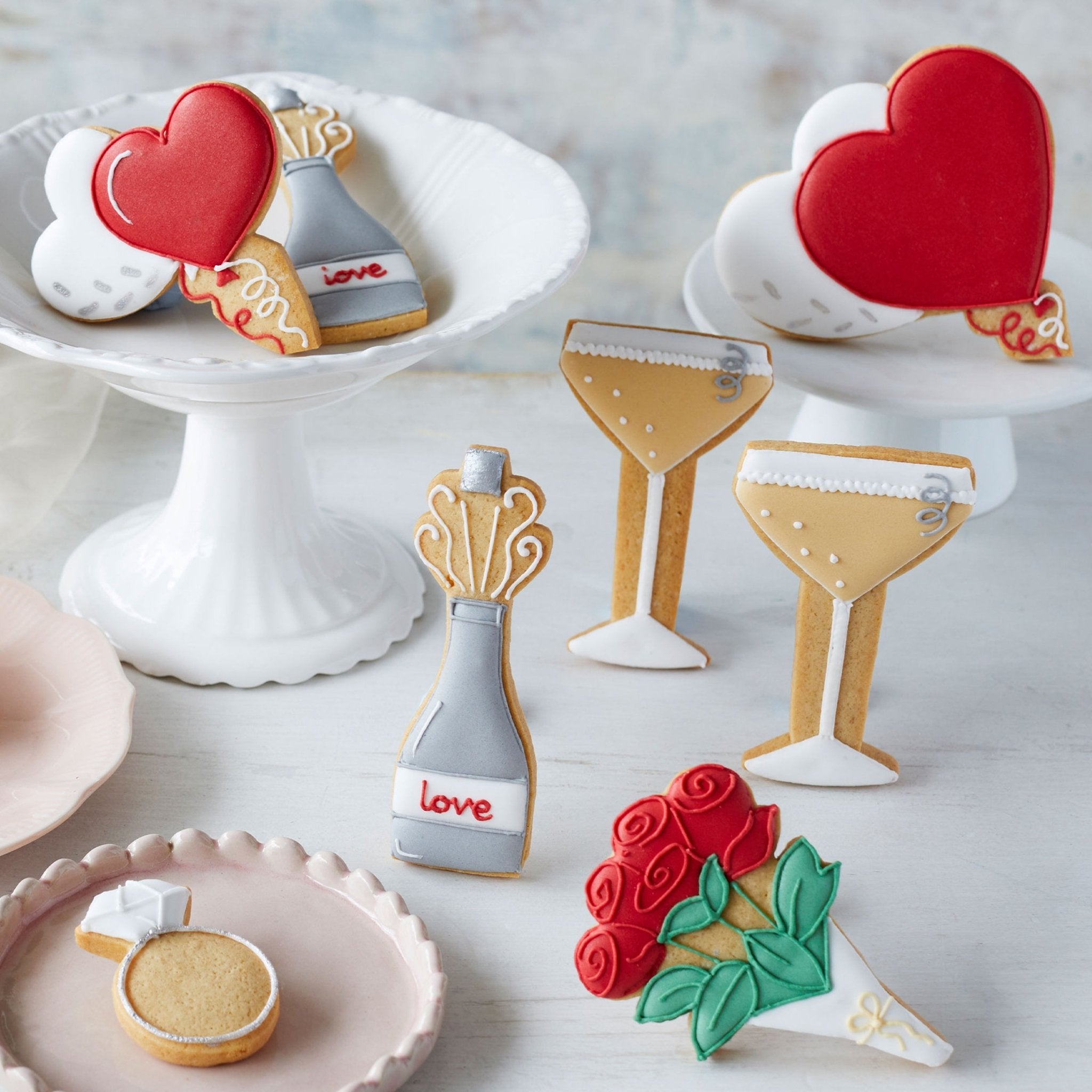 Personalised Engagement Biscuit Tin - Biscuiteers