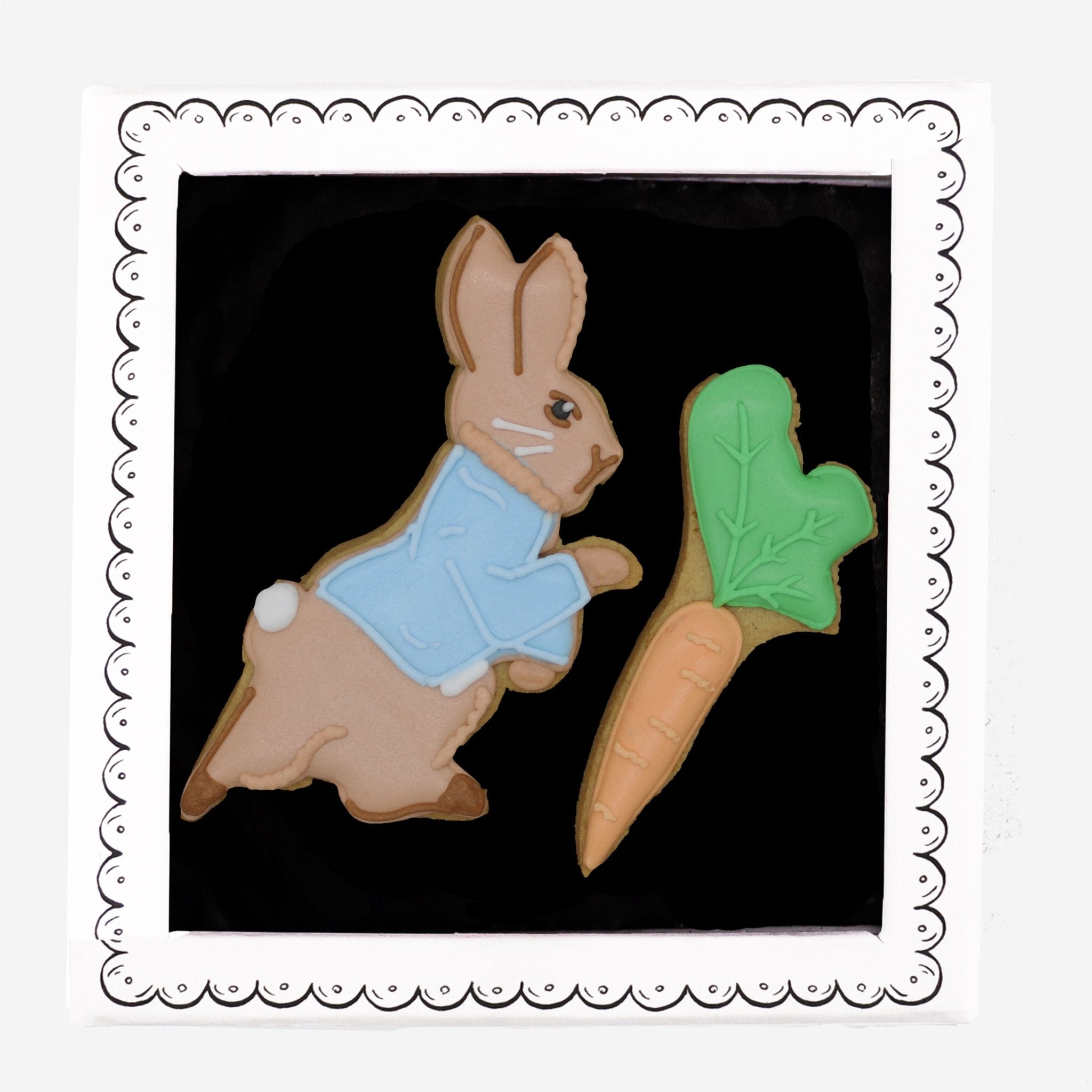 Peter Rabbit Letterbox Biscuits - Biscuiteers