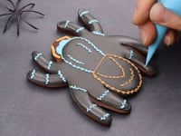 Scary Spider Letterbox Biscuit
