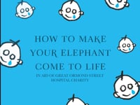 3D DIY Elephant Letterbox Kit