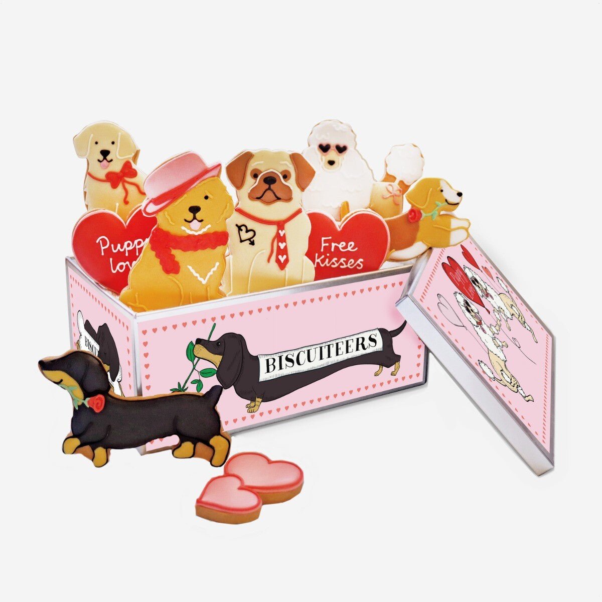 Puppy Love Gift Box - Biscuiteers