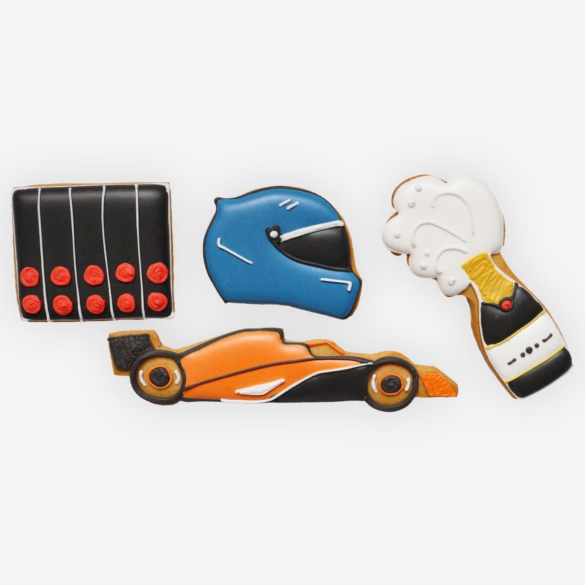 Racing Letterbox Biscuits - Biscuiteers