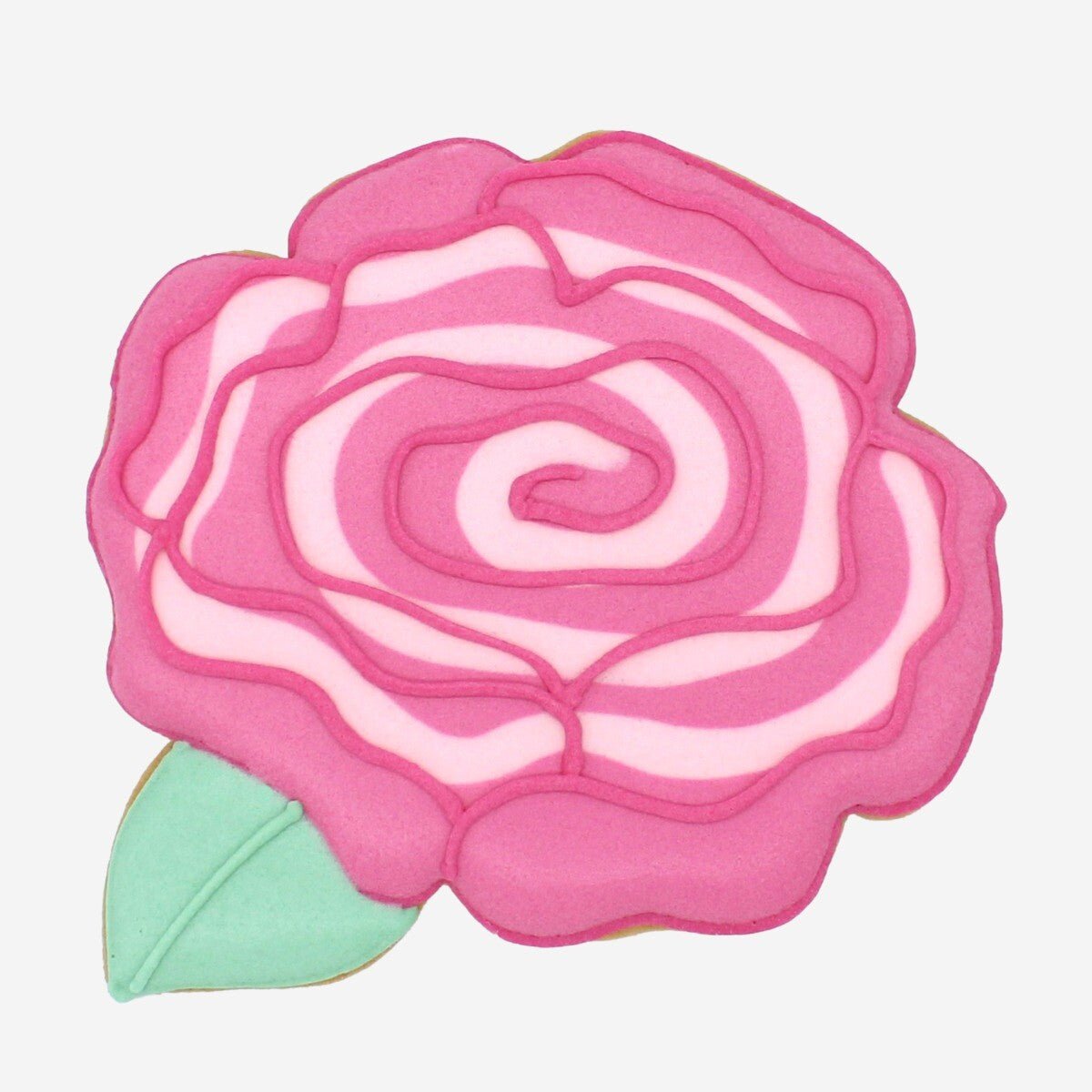 Rose June Birth Flower Letterbox Biscuit - Biscuiteers