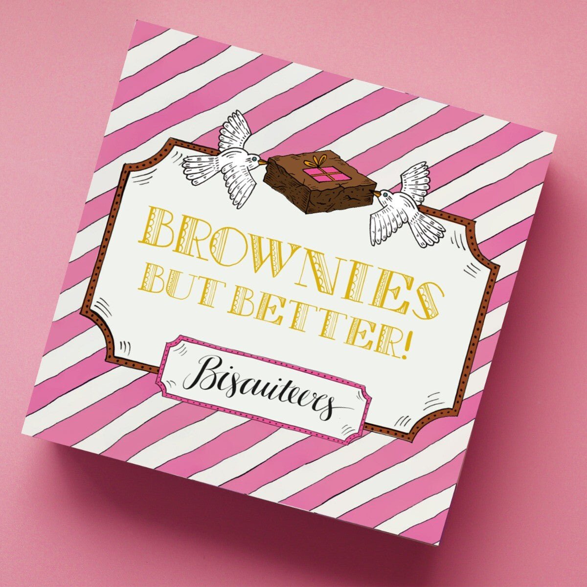 Salted Caramel Brownies - Biscuiteers