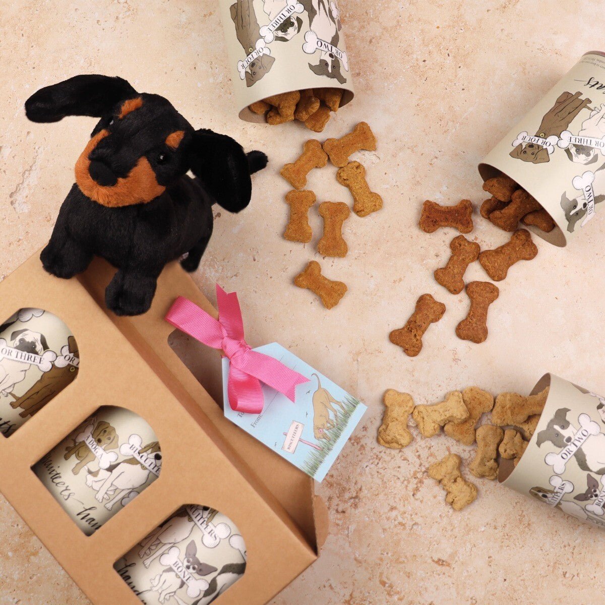 Sausage And Snacks Gift Box - Biscuiteers