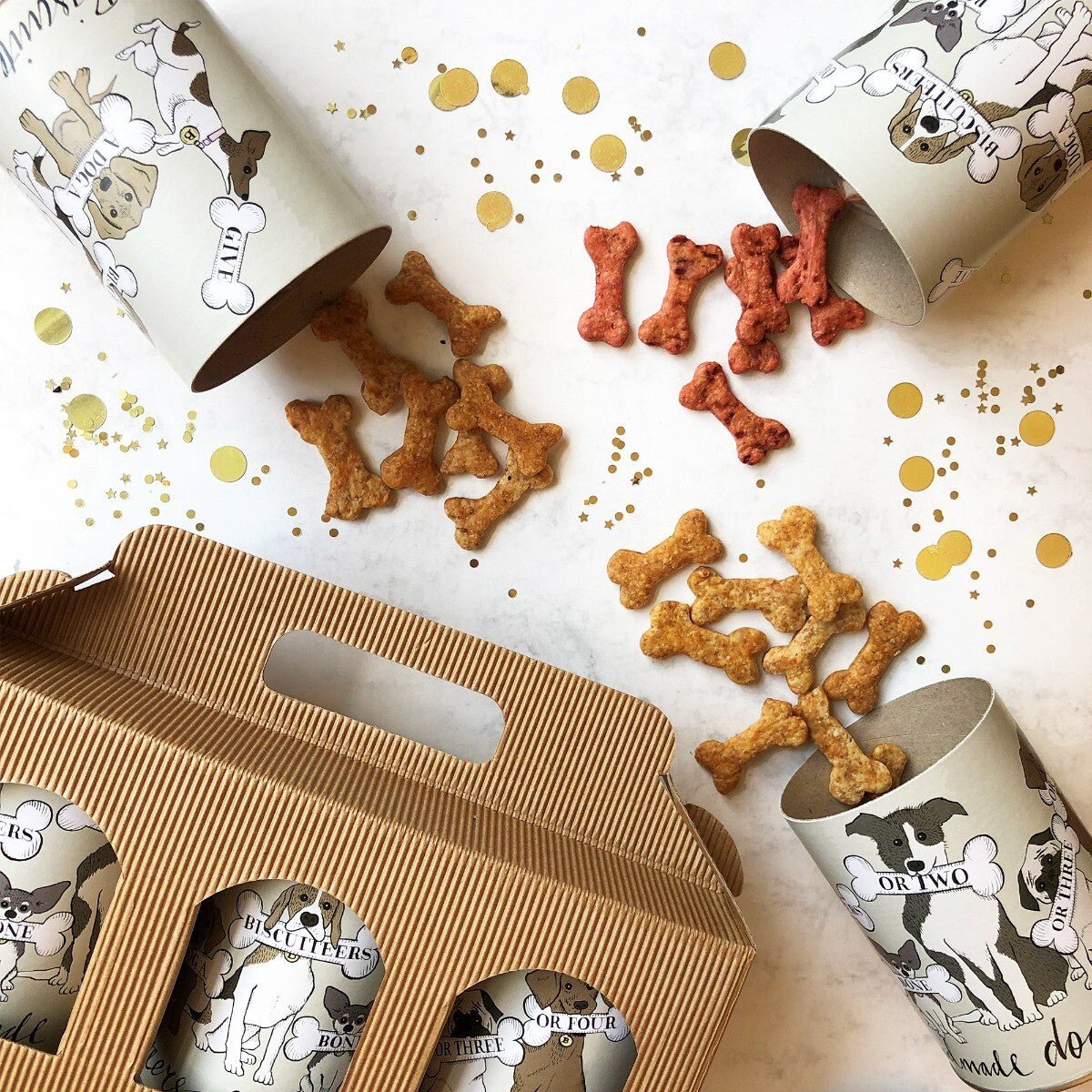 Sausage And Snacks Gift Box - Biscuiteers