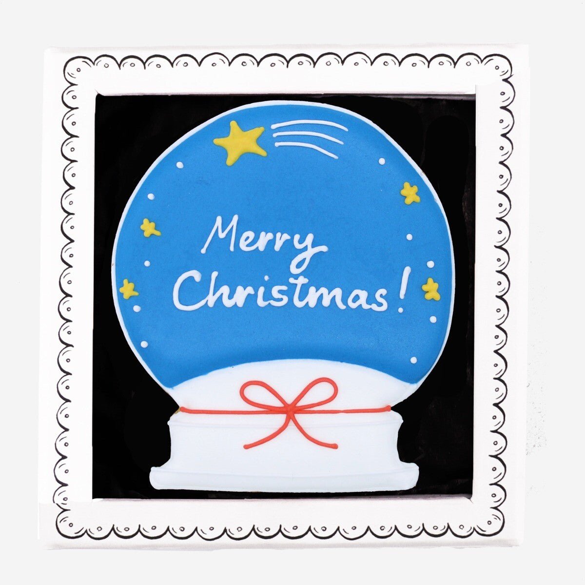 Snow Globe Mini Tea Gift Box - Biscuiteers