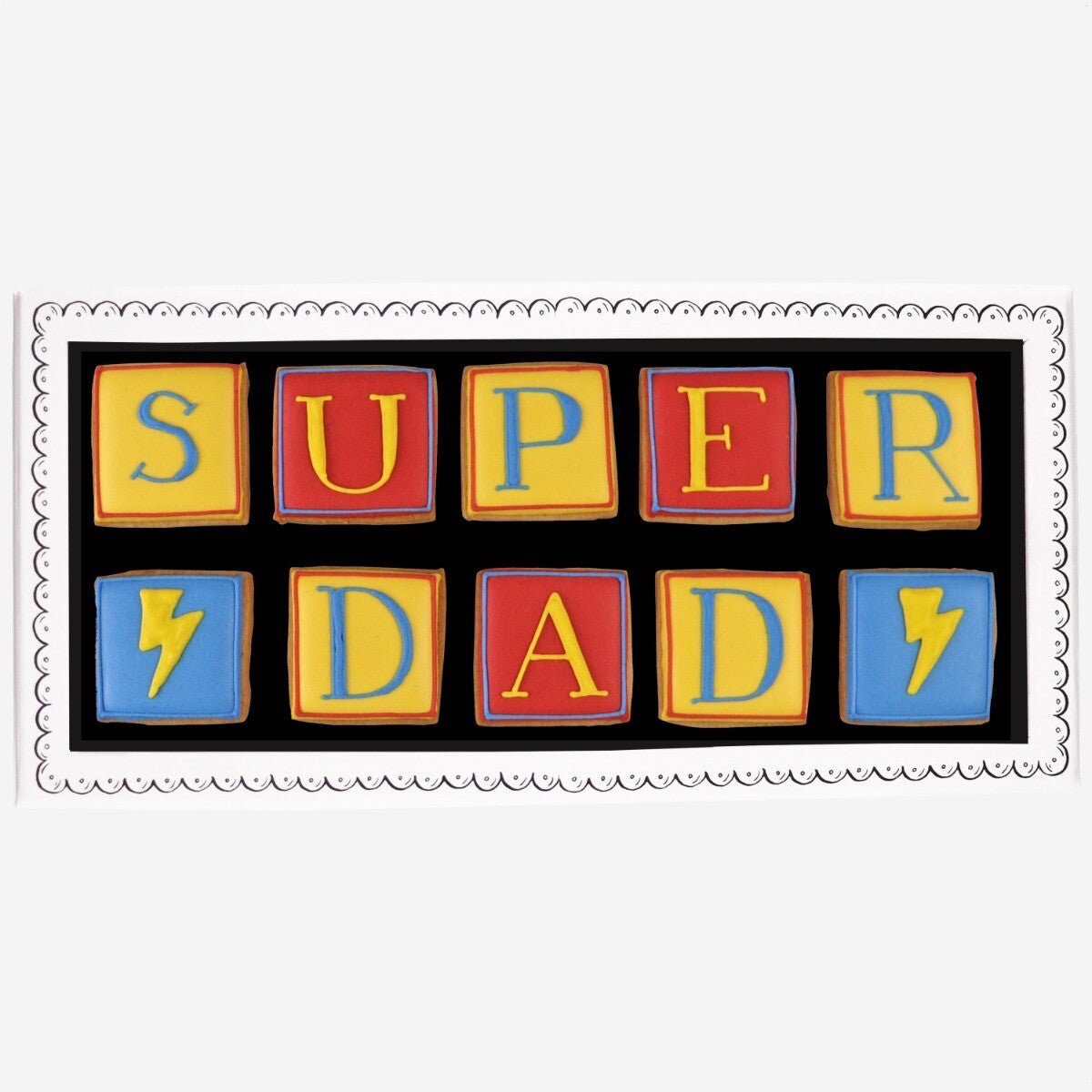 Super Dad Letterbox Biscuits - Biscuiteers