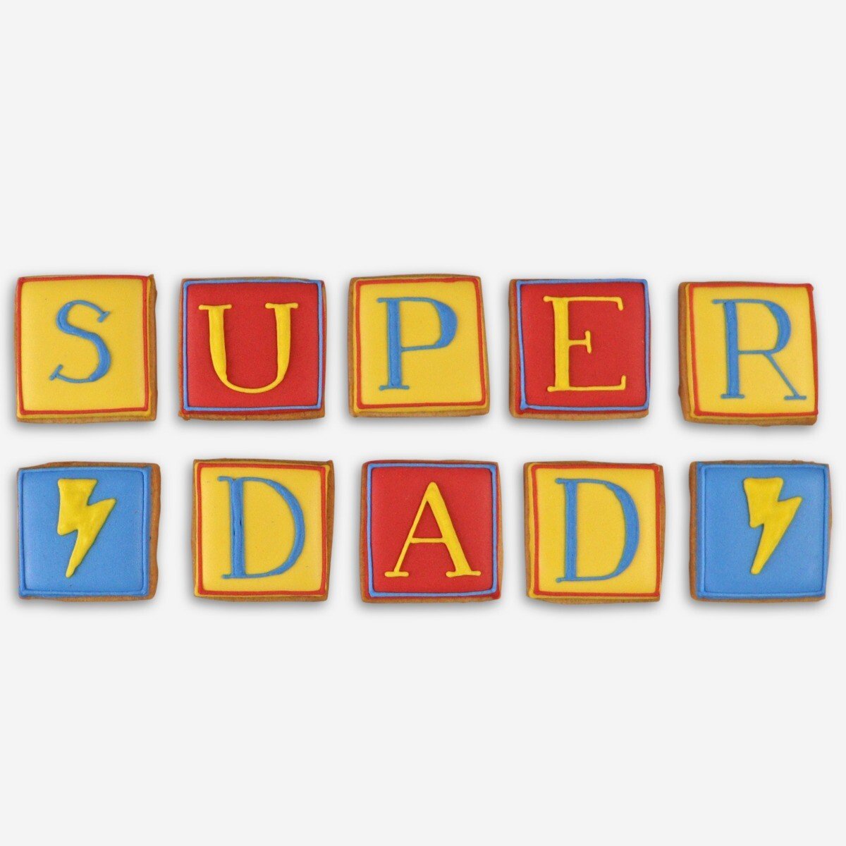 Super Dad Letterbox Biscuits - Biscuiteers