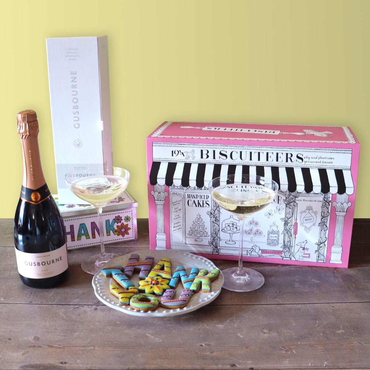 Thank You Luxury Gift Box - Biscuiteers
