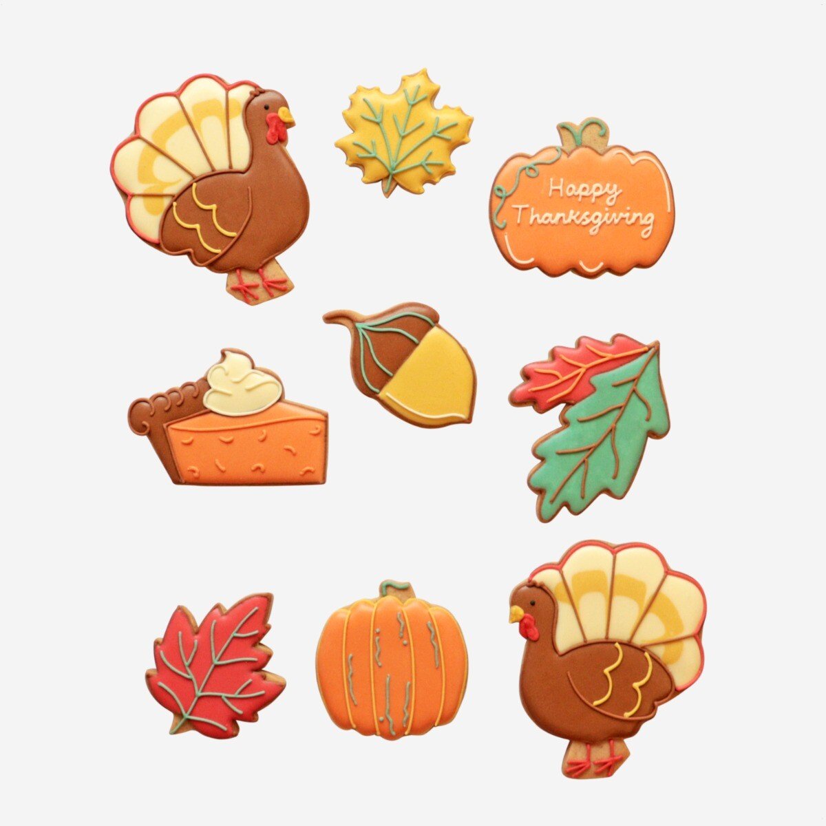 Thanksgiving Biscuit Tin - Biscuiteers