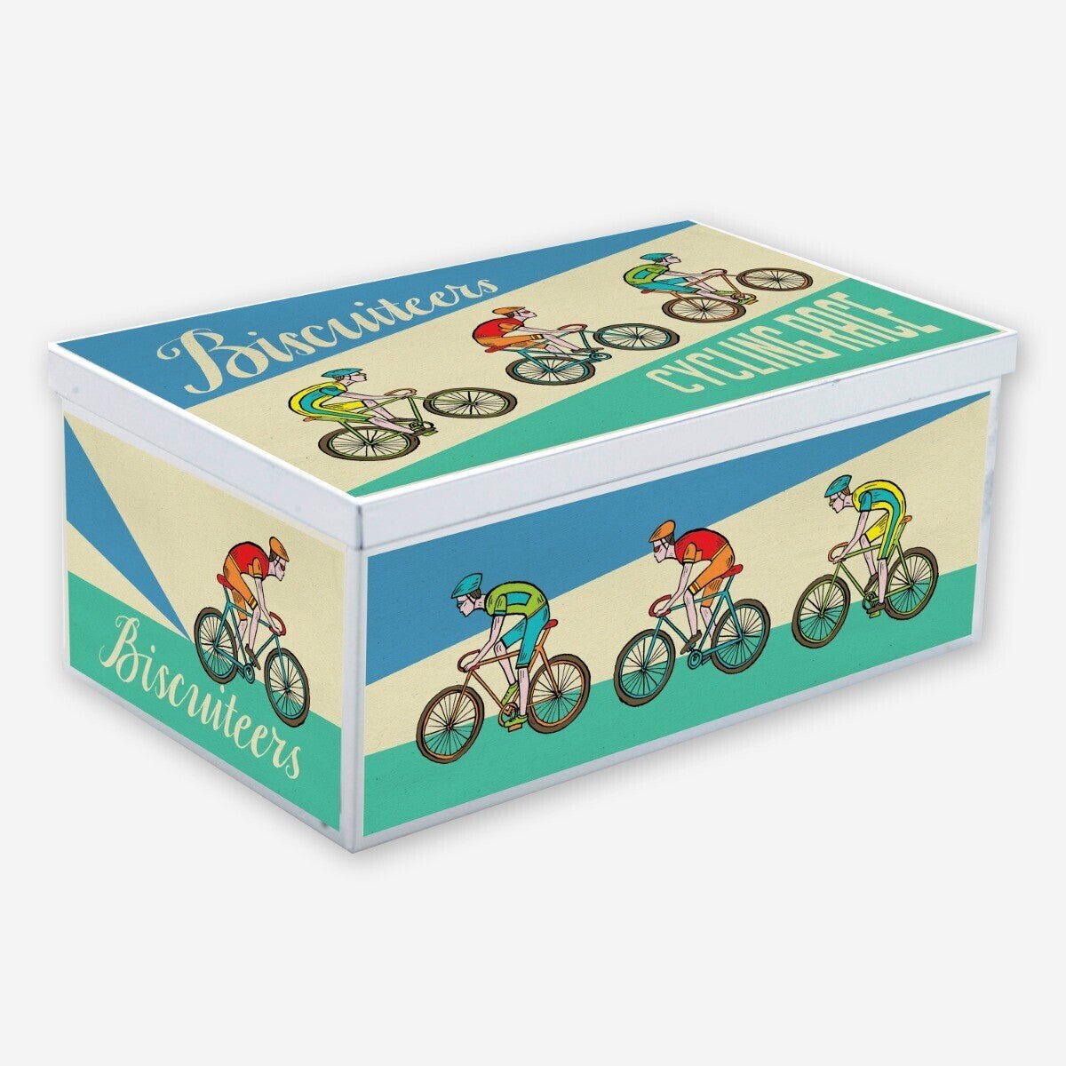 The Bike Race Biscuit Tin - Biscuiteers
