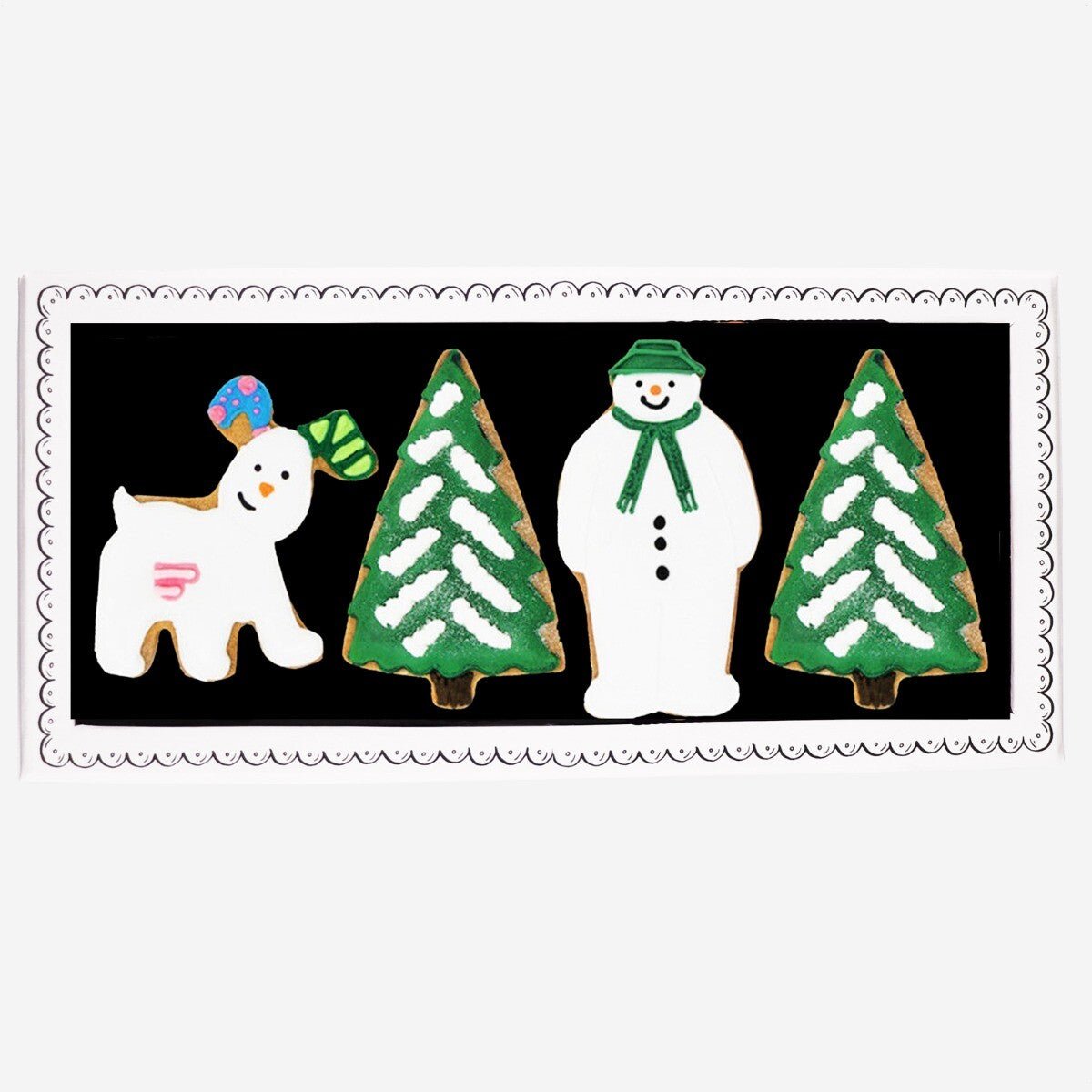 The Snowman™ Letterbox Biscuits - Biscuiteers