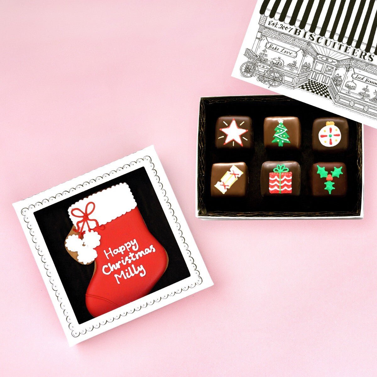The Stocking Filler Mini Gift Box - Biscuiteers