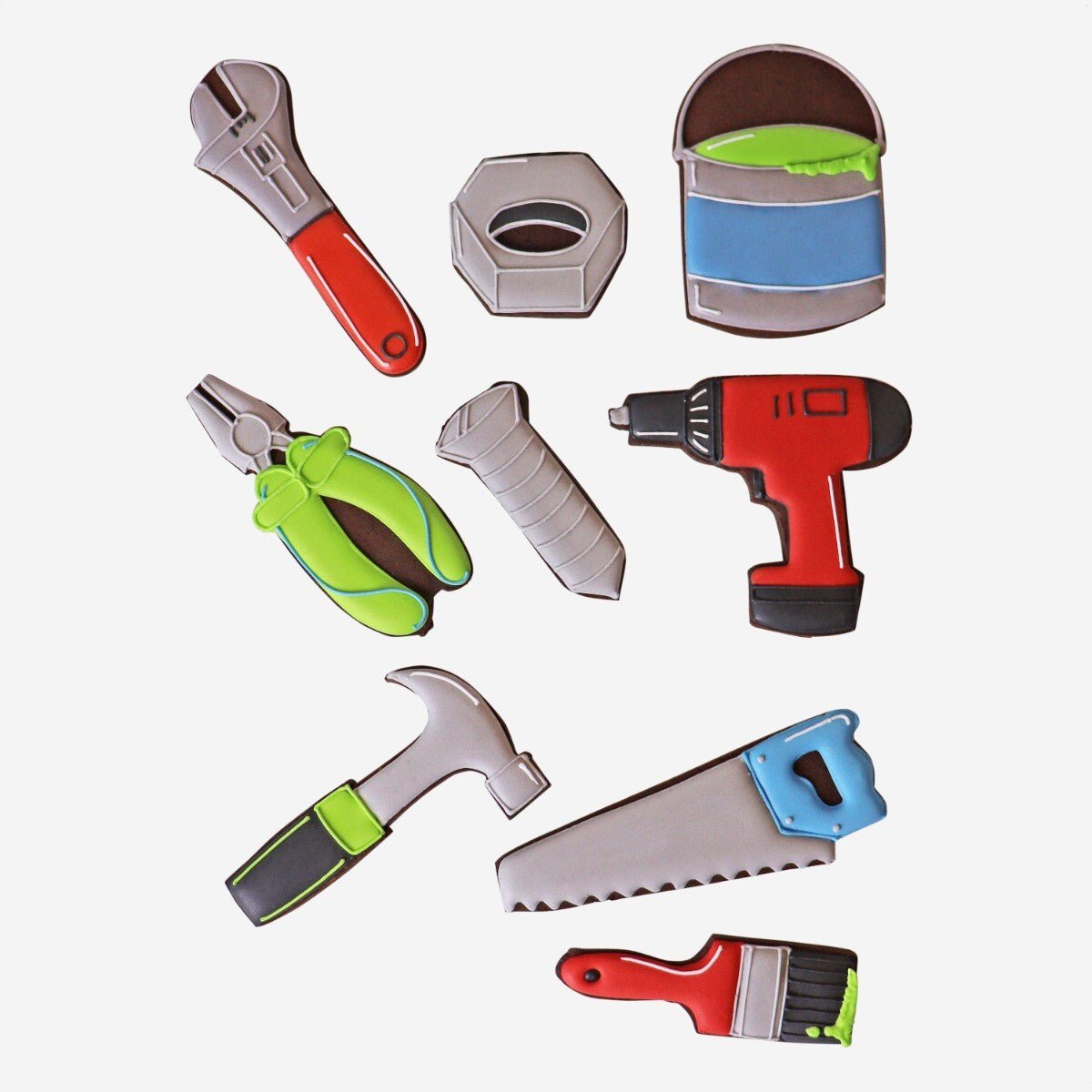 Tool Kit Biscuit Tin - Biscuiteers