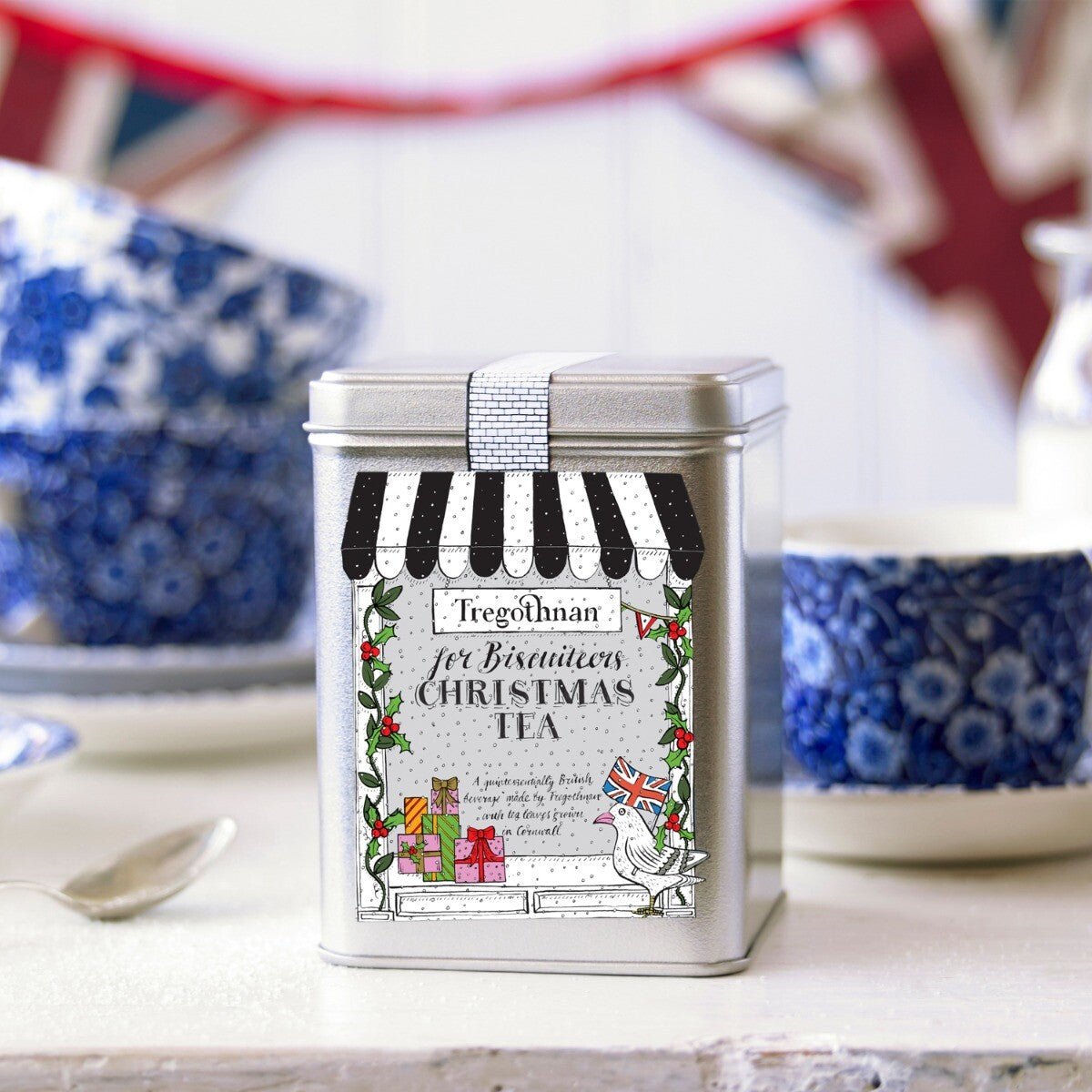 Tregothnan For Biscuiteers Christmas Tea - Biscuiteers