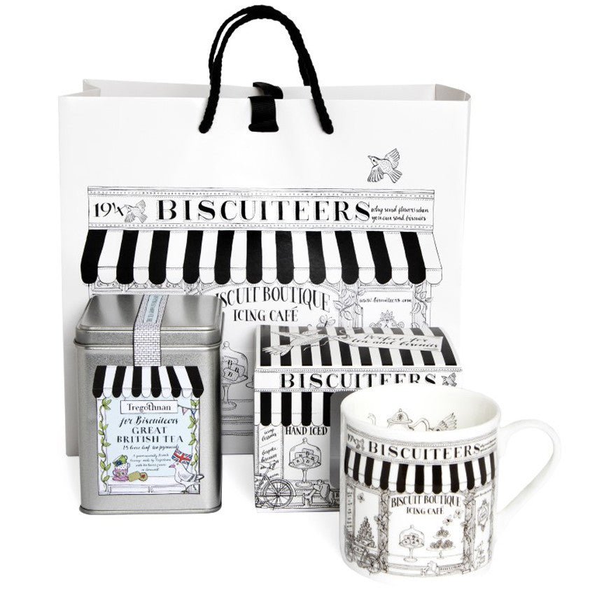 Tregothnan For Biscuiteers Tea Gift Set - Biscuiteers