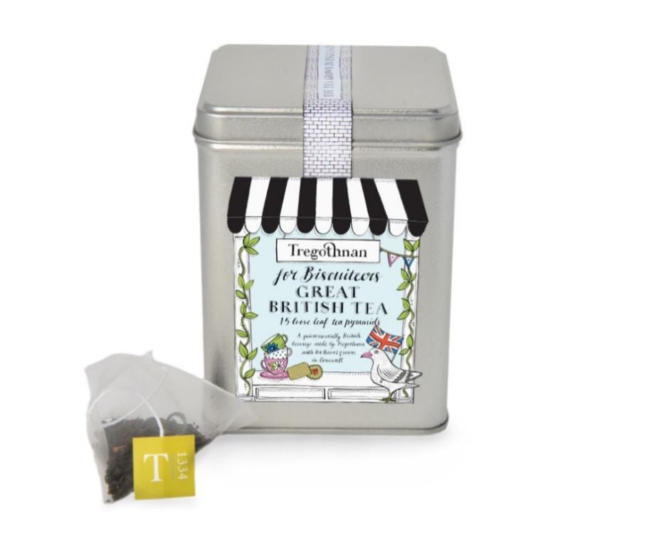 Tregothnan For Biscuiteers Tea Gift Set - Biscuiteers