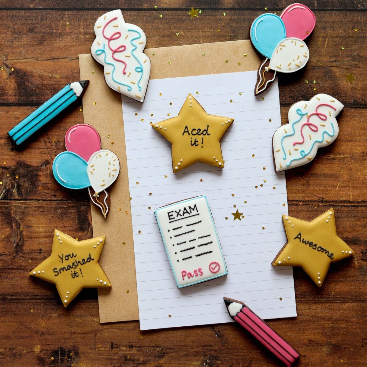 Well Done Exams Biscuit Tin - Biscuiteers