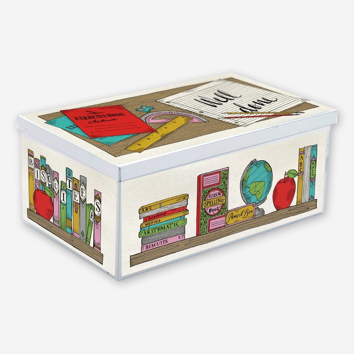 Well Done Exams Biscuit Tin - Biscuiteers