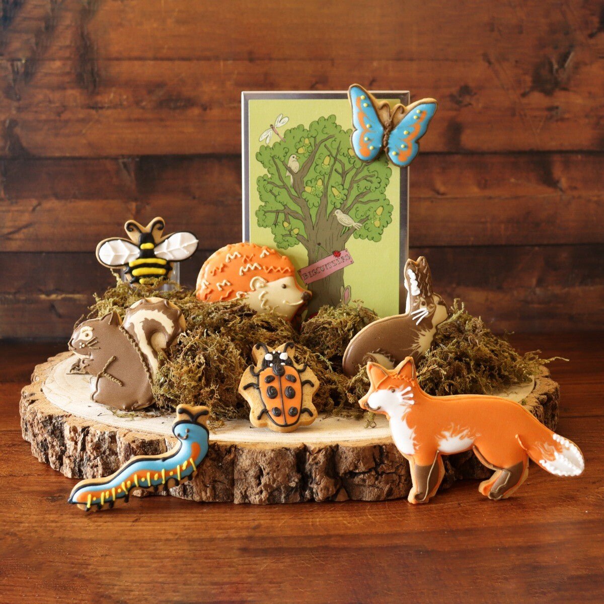 Woodland Biscuit Tin - Biscuiteers