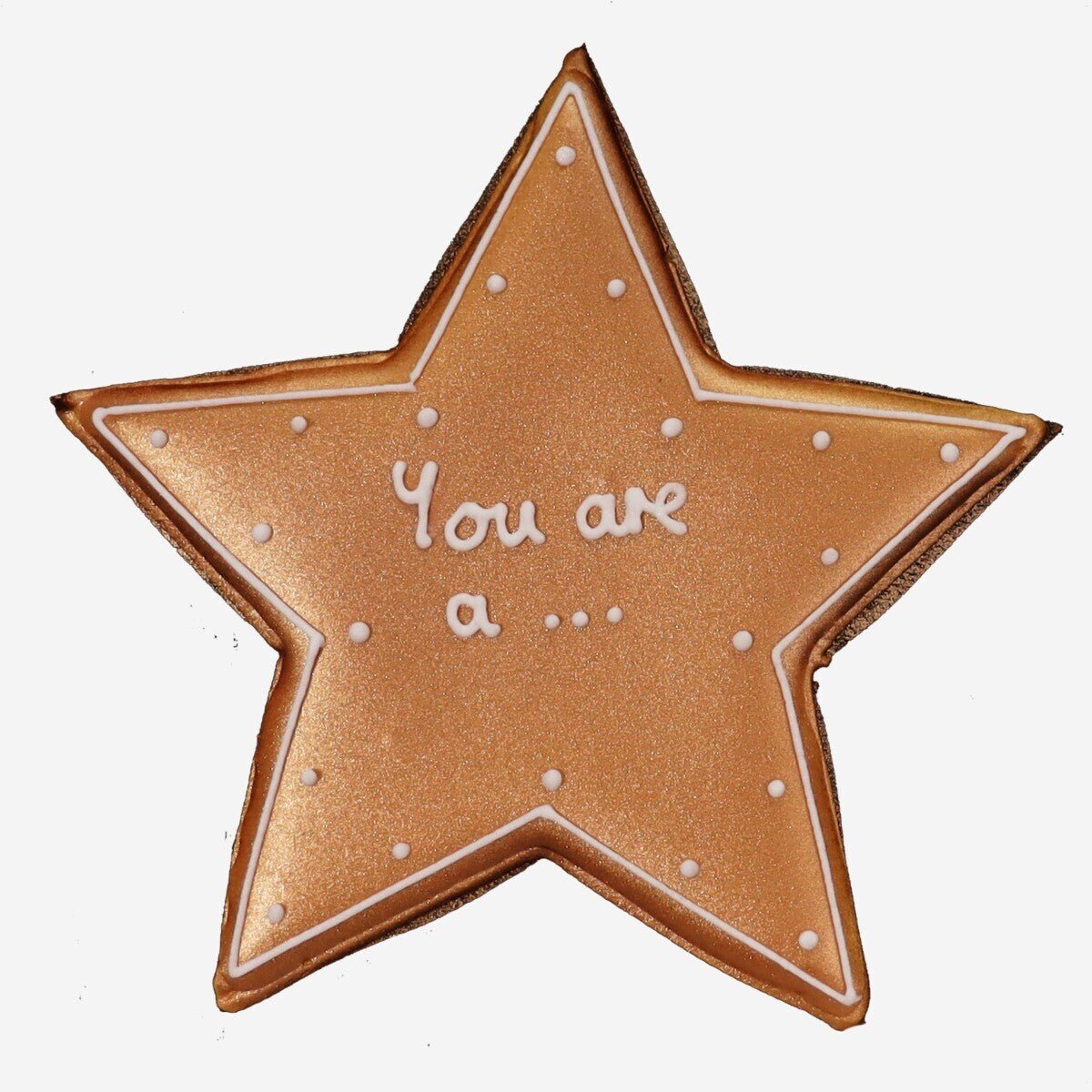 You Are A Star Letterbox Biscuit - Biscuiteers