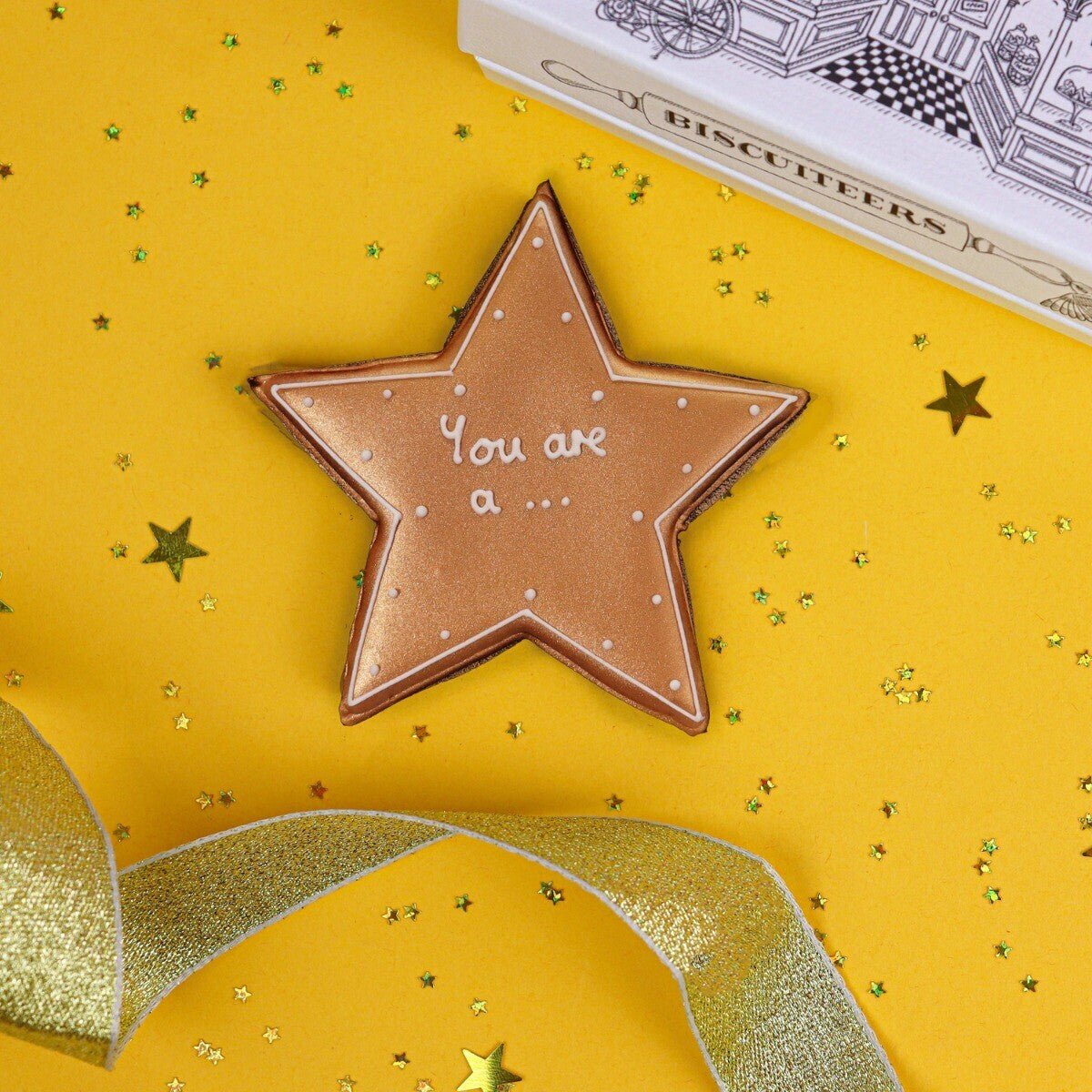 You Are A Star Letterbox Biscuit - Biscuiteers
