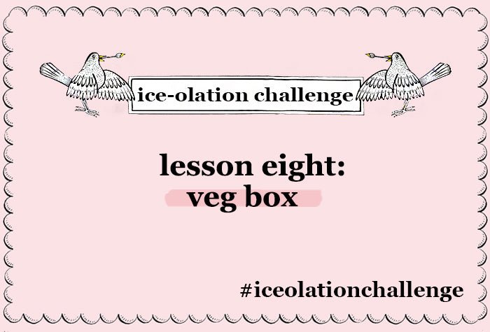 Biscuiteers Ice-olation Challenge Lesson Eight, Veg Box Week - Biscuiteers