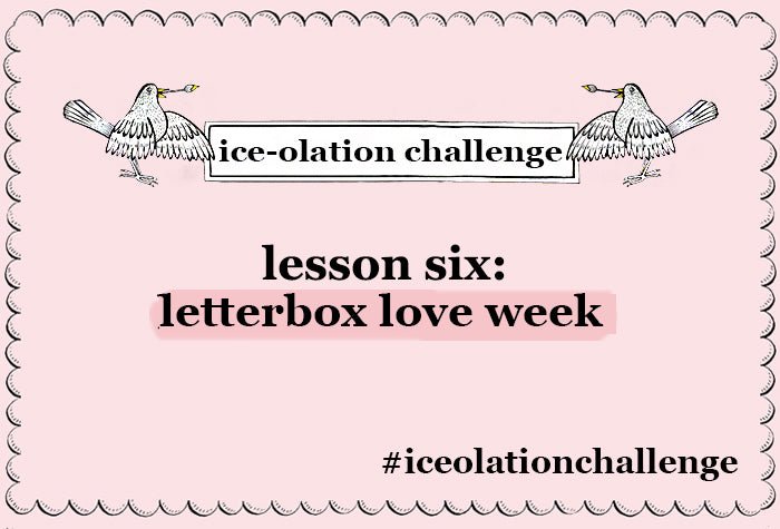 Biscuiteers Ice-olation Challenge Lesson Six, Letterbox Love Week - Biscuiteers