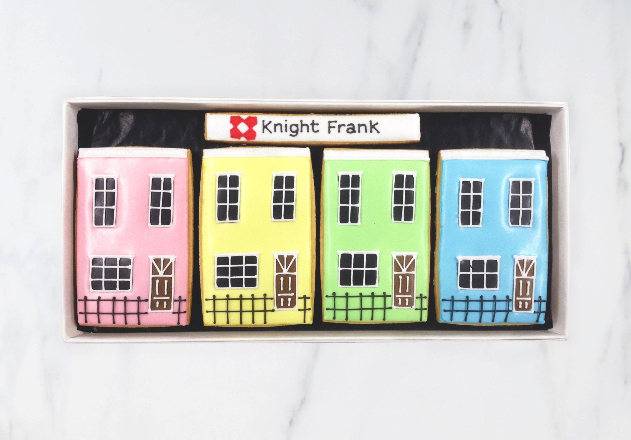 Biscuits for Business: Knight Frank Branded Biscuits - Biscuiteers