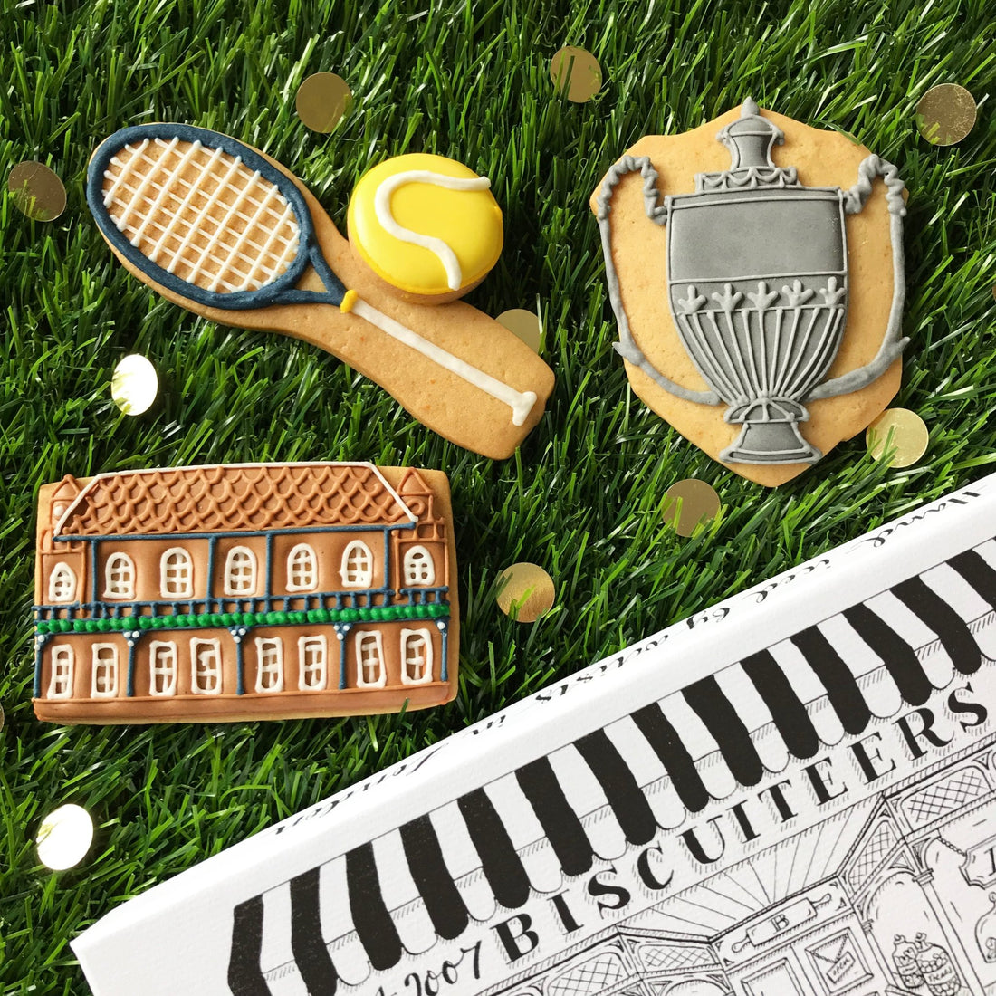 Biscuits for Business: Lawn Tennis Association - Biscuiteers
