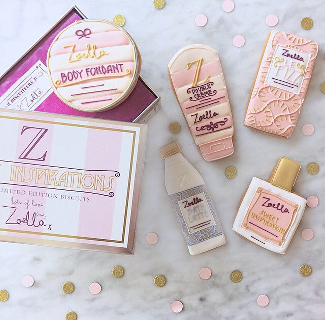 Biscuits for Business: Zoella Beauty - Biscuiteers