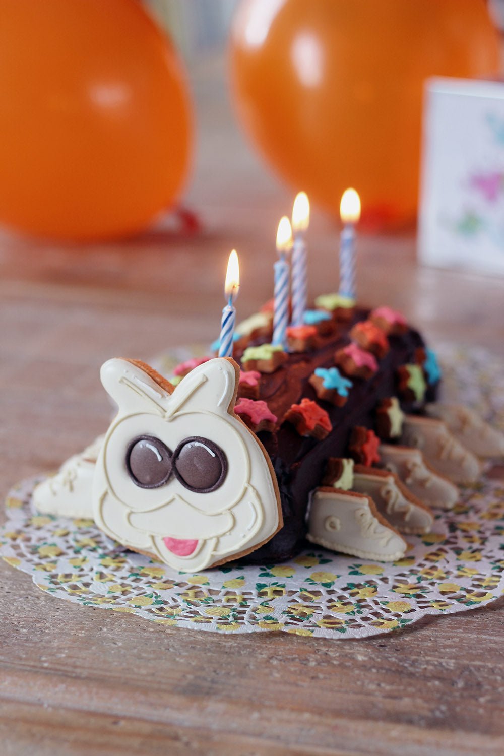 Caterpillar Cake Recipe - Biscuiteers