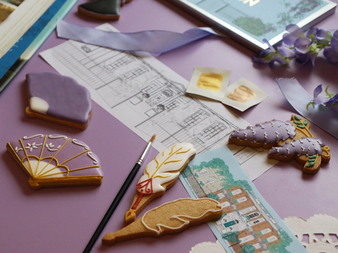 From Paper to Production: Bridgerton Biscuits by Biscuiteers - Biscuiteers