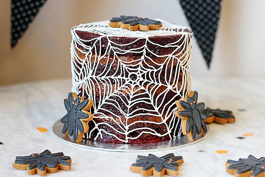 How to Bake | Halloween Red Velvet Cake Recipe - Biscuiteers