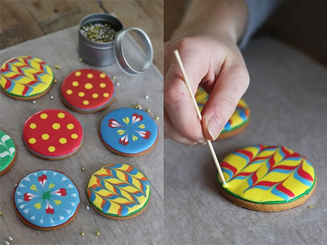 How to do flood on flood icing - Biscuiteers