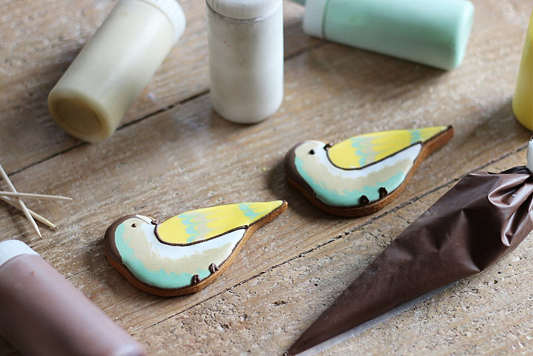 How to ice our brand new bird biscuits! - Biscuiteers