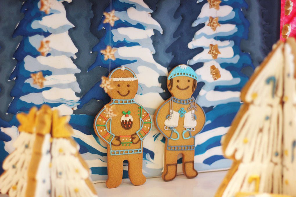 Biscuiteers Christmas Window Displays: Festive Icing Magic