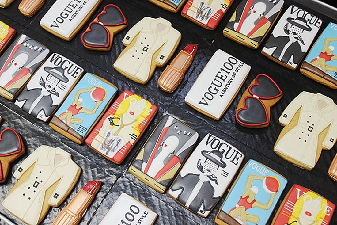 Vogue100 collaboration - Biscuiteers