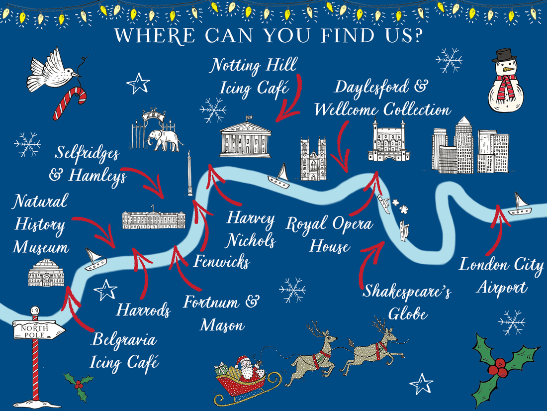 Where to find Biscuiteers Biscuits this Christmas - Biscuiteers