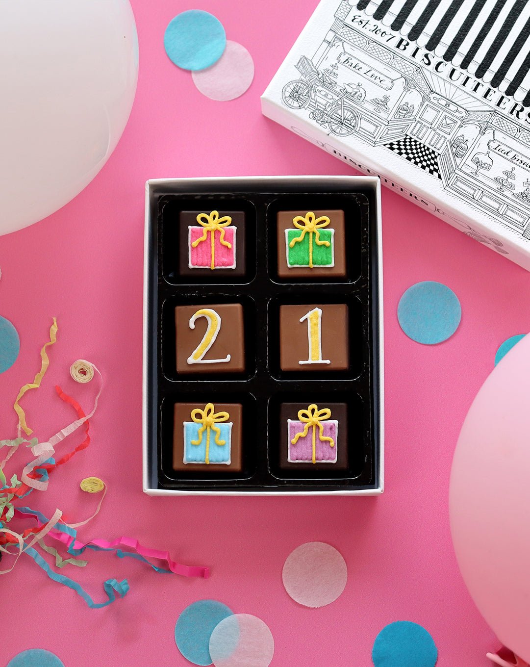 21st Birthday Gifts - Biscuiteers