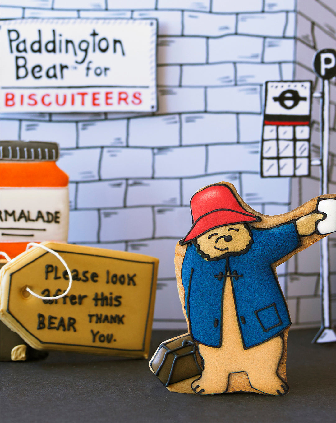 Paddington Bear Biscuit Gifts - Biscuiteers