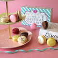 12 Birthday Macarons - Biscuiteers