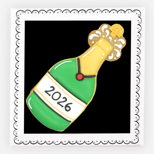2026 Champagne Letterbox Biscuit - Biscuiteers