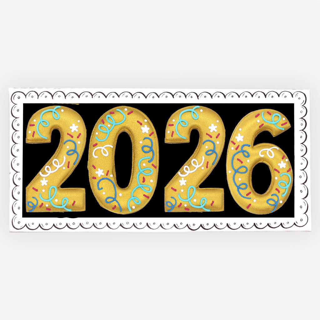 2026 New Year Letterbox Biscuits - Biscuiteers
