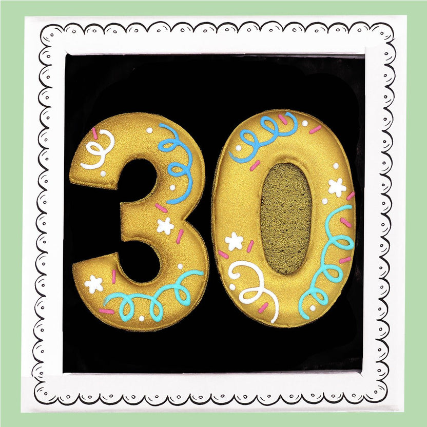 30th Birthday Biscuit