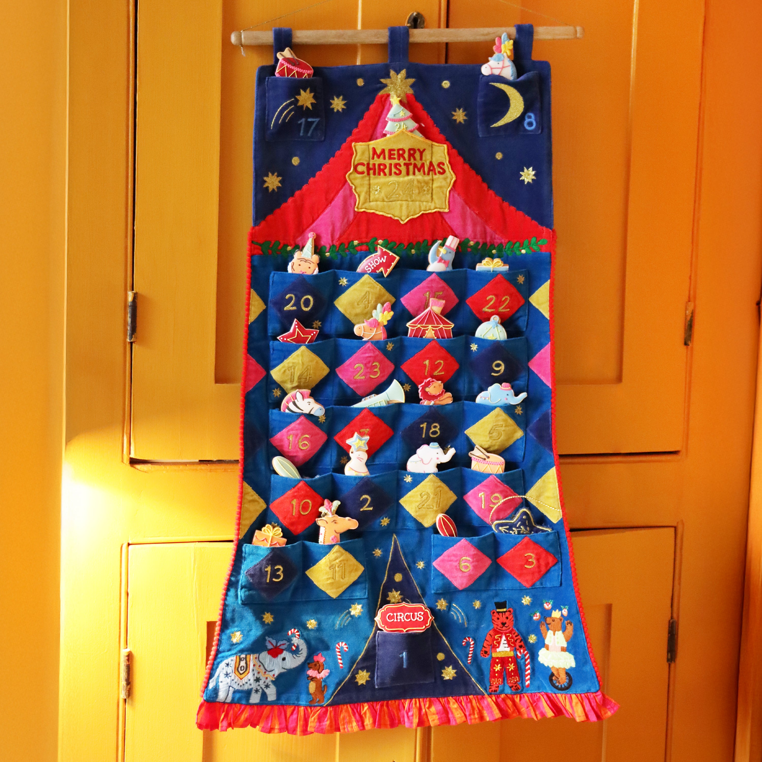 Limited Edition Biscuiteers Advent Calendar By Graham and Green