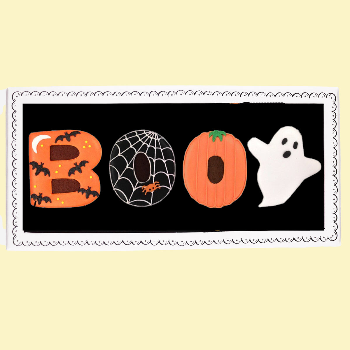Boo! Letterbox Biscuits