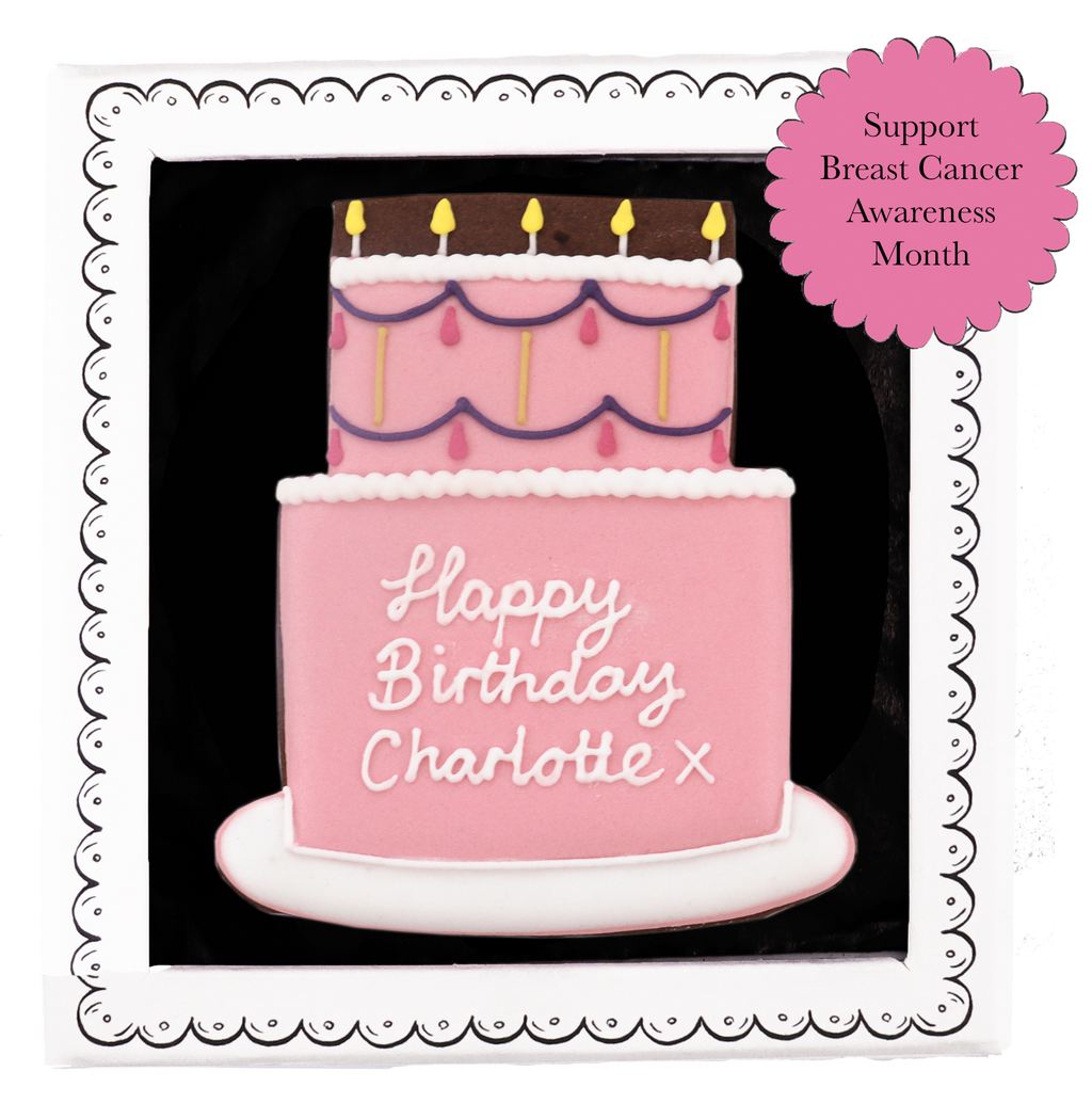 Pink Happy Birthday To You Letterbox