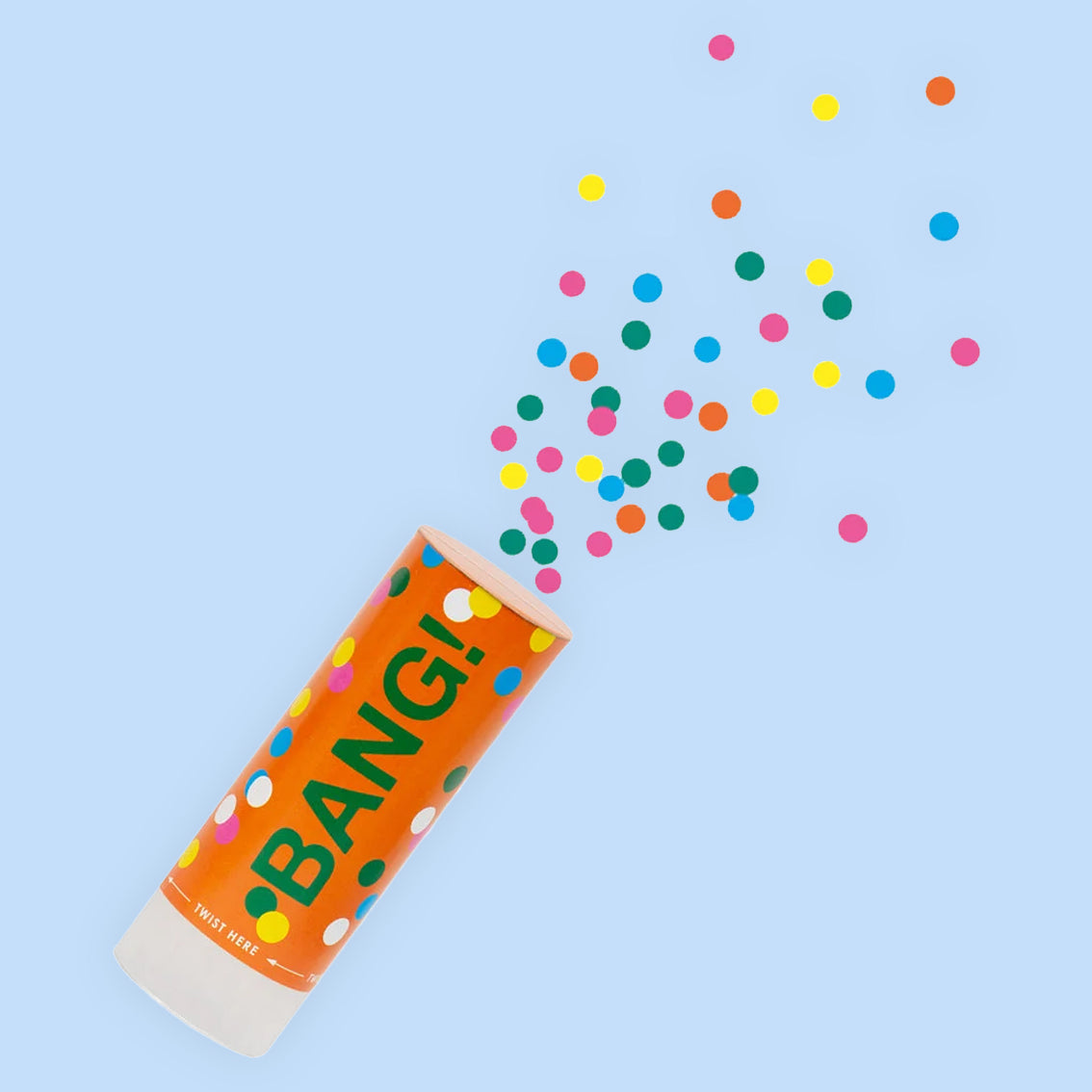 Rainbow Confetti Cannon